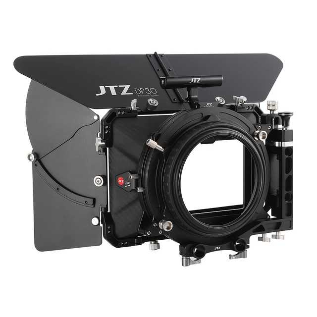 JTZ DP30 Cine Carbon Fiber 4x5.65" Matte Box 15mm/19mm For Sony ARRI