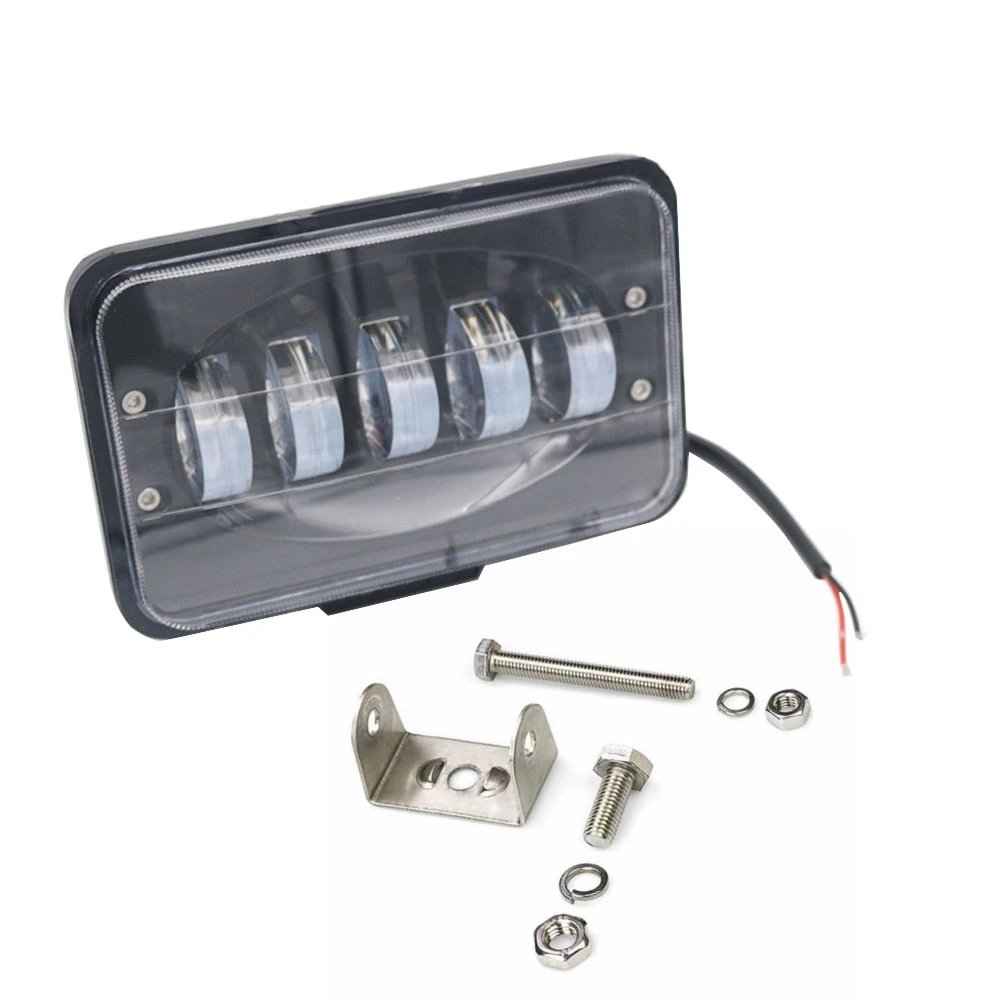  Yait Car Led Light Bar 50W 6 inch LED Work Light Flood Driving Lamp for Car Truck Trailer SUV Offro
