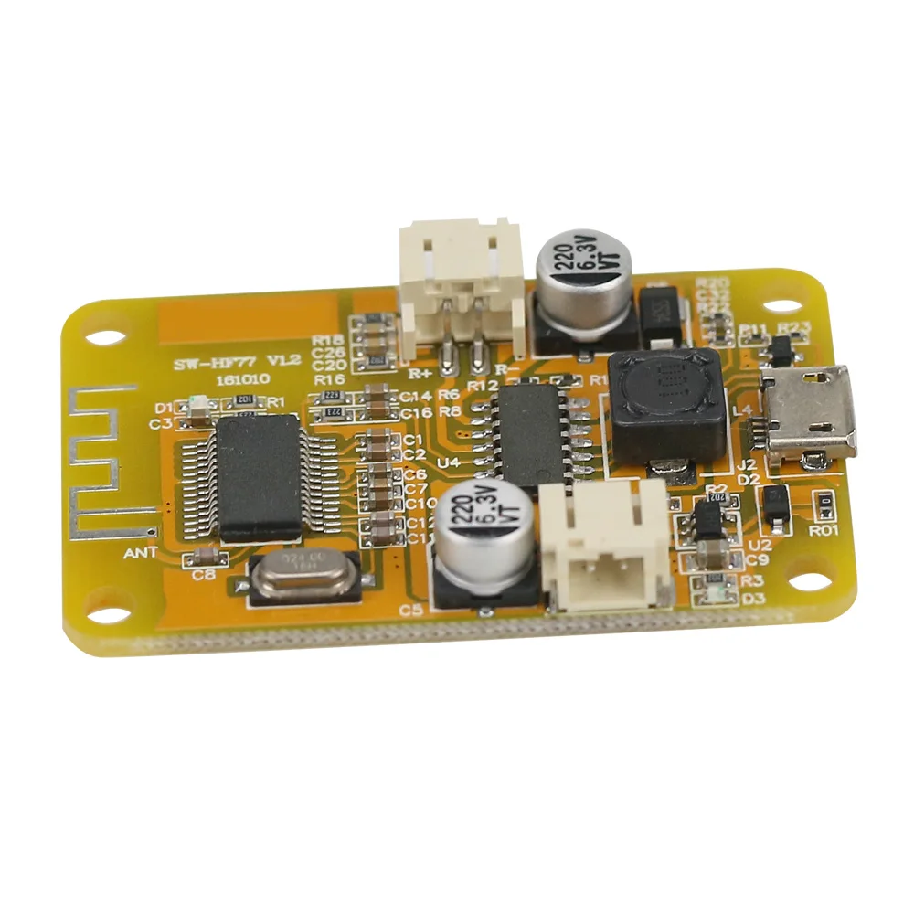Усилитель Bluetooth GHXAMP Mono 6 Вт цифровой приемник аудио USB 5 В колонка сделай сам 4 10