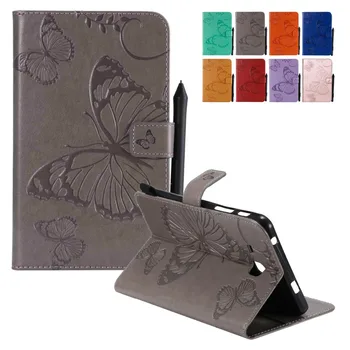 

Tablet Case for Samsung Galaxy Tab A 7.0 SM-T280 SM-T285 Butterfly Leather Soft Silicone Shell Case Cover for Samsung Tab A6 7.0