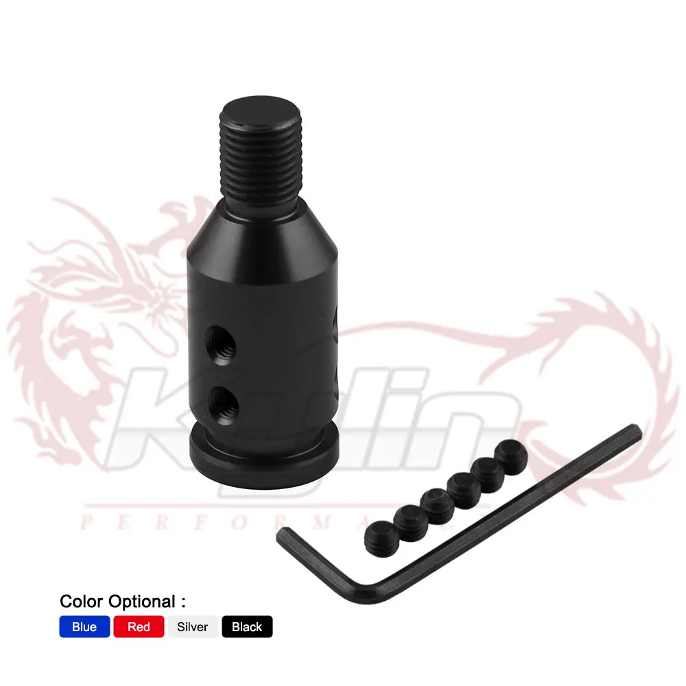 

Shift Knob Adapter Threaded Knobs Universal Aluminum for Non Threaded Shifters BMW Mini Shifter 12x1.25mm SK183A