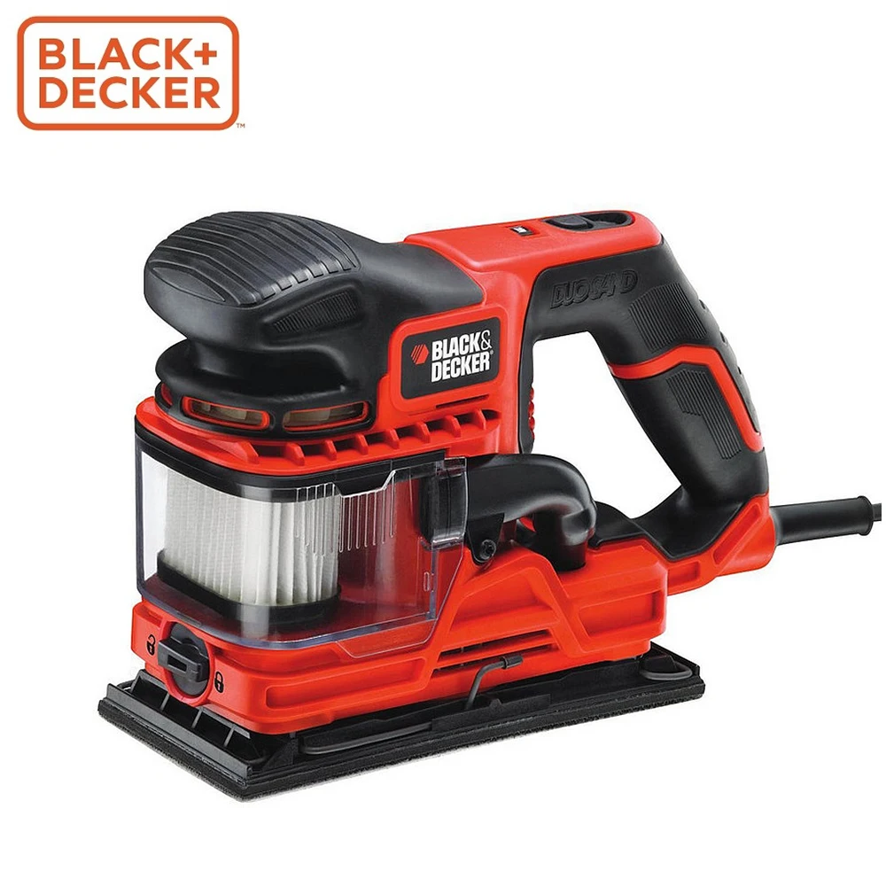 Плоская шлифовальная машина Black+Decker KA330E-QS, 270 Вт