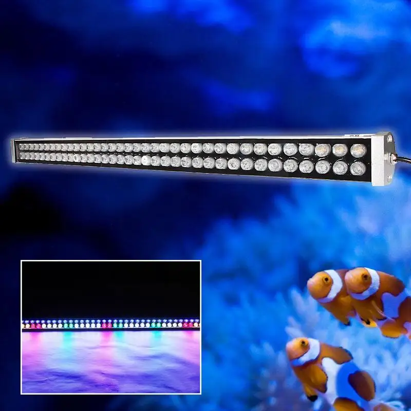 Full Spectrum Hanging LED Aquarium Light 2 Channels Corel Reef Marine