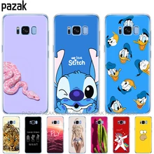 Silicone phone Case For Samsung Galaxy S8 / S8 PLUS Cases Cover For Samsung S8 / S8 plus new fation Phone shell