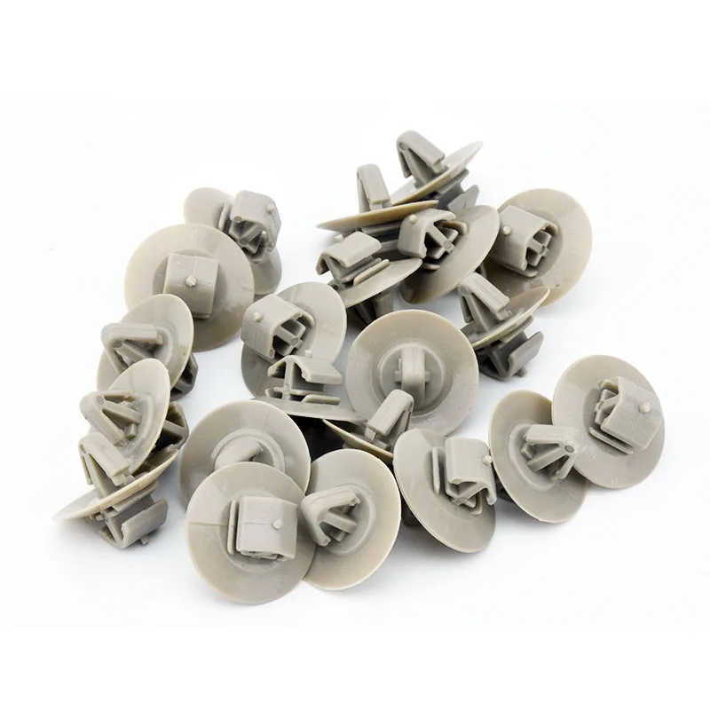 

New 20pcs Plastic Fastener Clips Retainer Bumper Fender Side Moulding Lower Protection Car Door Trim Clips For Vauxhall Vivaro