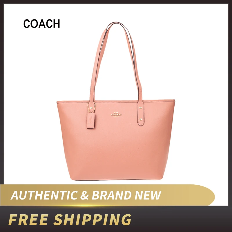 Сумка тоут из кожи Coach City модель F58846/F31254/F11926/F54670/F83857|Сумки с ручками| |