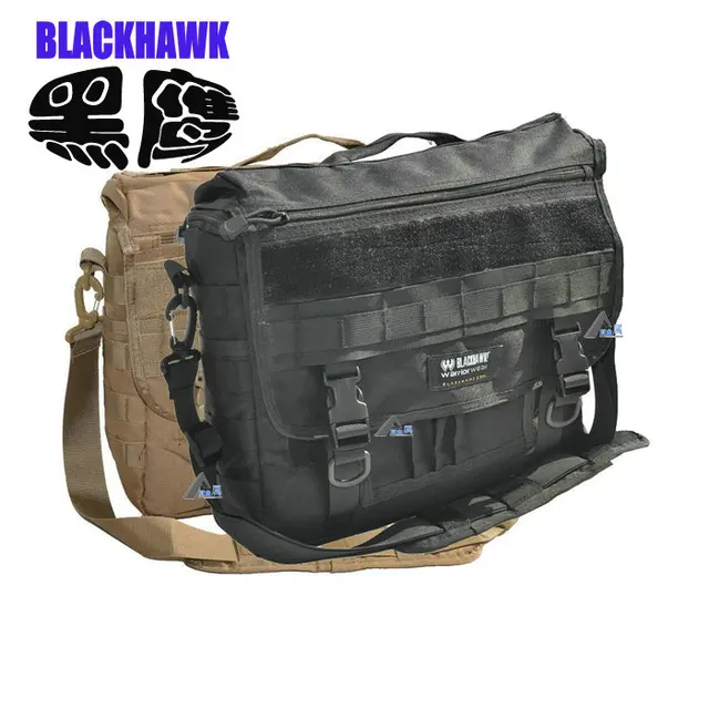 Black hawk blackhawk 13.3" Nylon laptop bag outdoor travel bag tactical