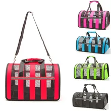 Новая переноска для собак, кошек, щенков, переноска с дышащей сеткой, переносная переноска для домашних животных, сумочка для маленьких собак