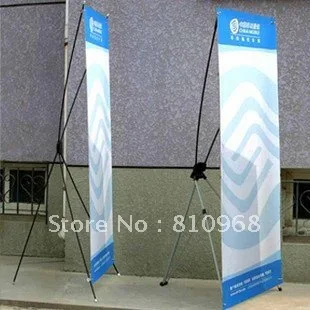 

X Frame Stand advertising display Banner (with printed graphic), MOQ: 1set