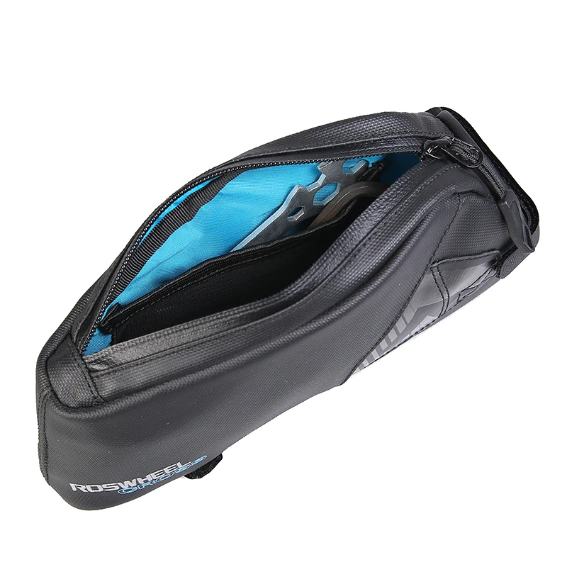 Excellent Roswheel Cross Series 121452 Cycling Mountain Road Waterproof Top Tube Bike Bag Front Frame Bicycle Pannier Pack Pouch 3