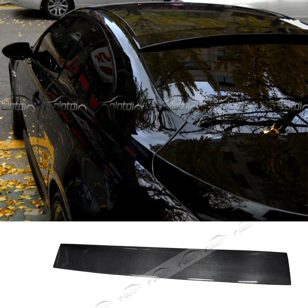 

L Style Car Styling Real Carbon Fiber Top Roof Window Wing Splitter Spiler for BMW 6 Series E63