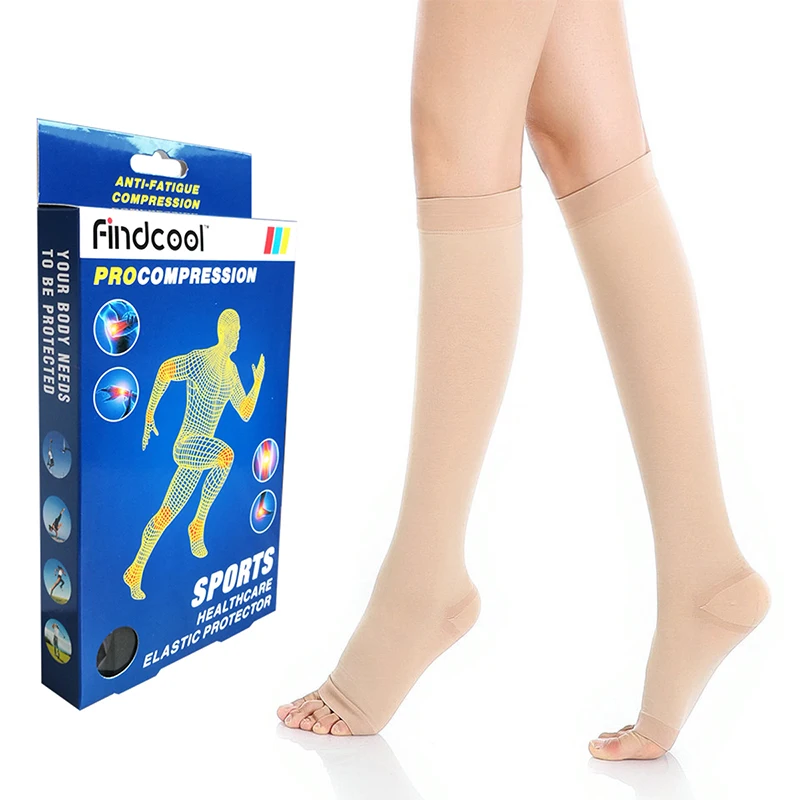 Гольфы Findcool с поддержкой ног Компрессионные гольфы 15 21mmHg для варикозного