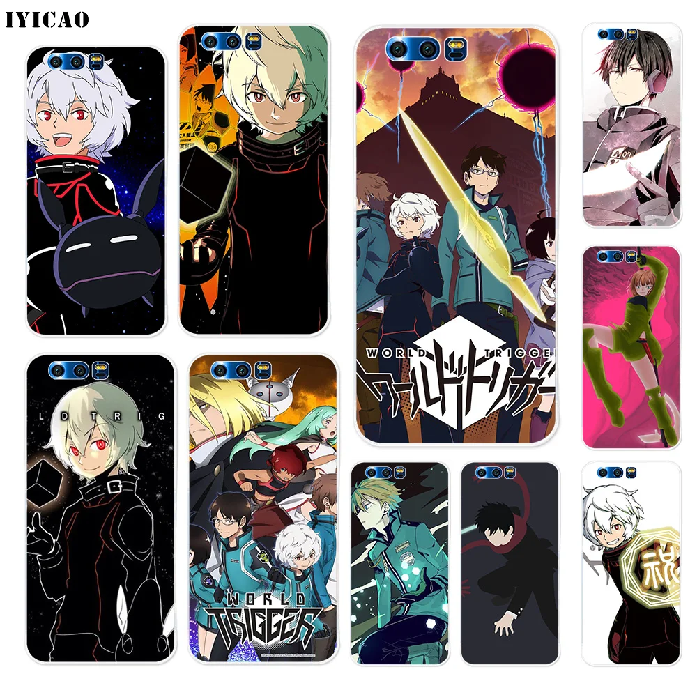 IYICAO World Trigger мультяшный Мягкий силиконовый чехол для Huawei Y9 Y7 Y6 Prime 2018 Honor 8C 8X8 9 10 Lite 7X