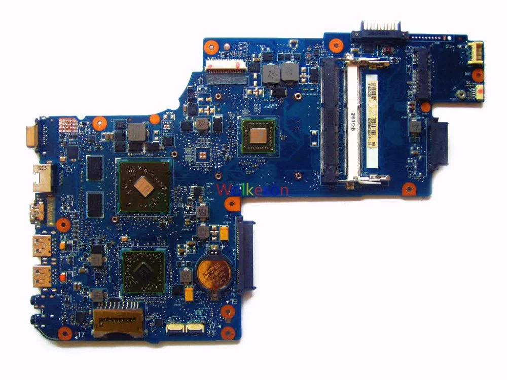 SHELI для ноутбука Toshiba Satellite C850D C855D L850D L855D материнская плата H000051830 HD6470M GPU DDR3 тест Oke |