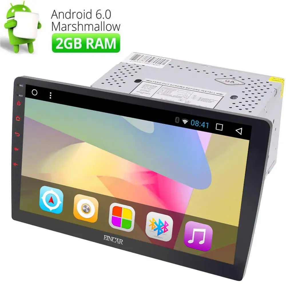 Android 6 0 2GB 10 1 2DIN Car GPS font b Radio b font Bluetooth Double