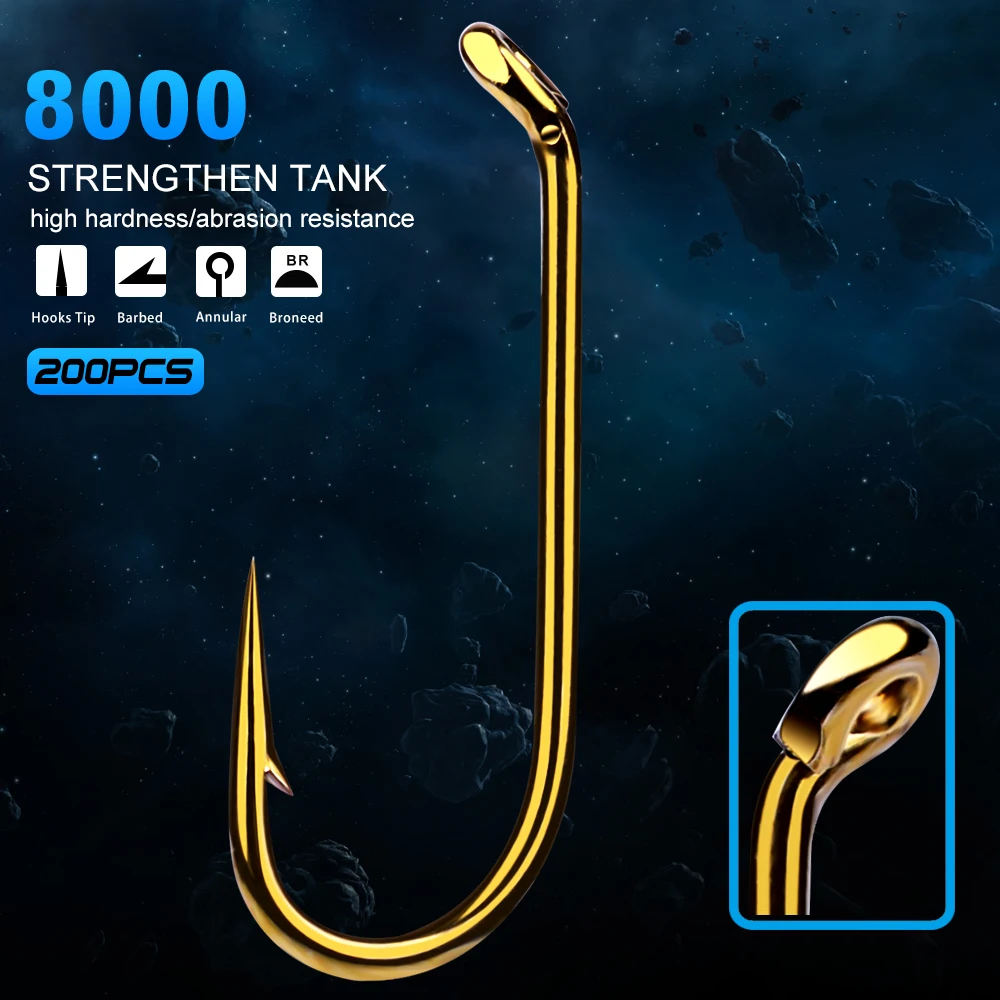200 шт. рыболовный крючок для ловли нахлыстом размеры 8000 8/12/14/16|lure skirt|spoon lurelure pike |