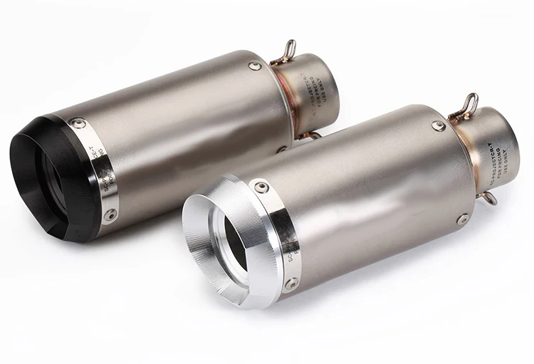 

sc project Universal 51mm Modified Motorcycle Exhaust Pipe CNC For CBR R1 R6 Escape Moto Exhaust BR009 with DB killer