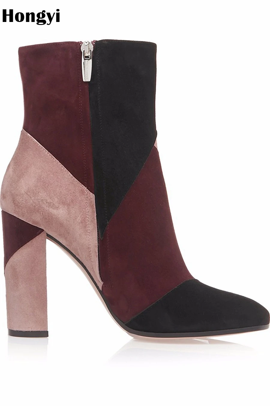 heeled boots for work