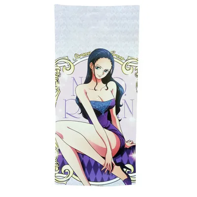 Anime Manga One Piece  Bath Towel  Beach Towel 001 Pink