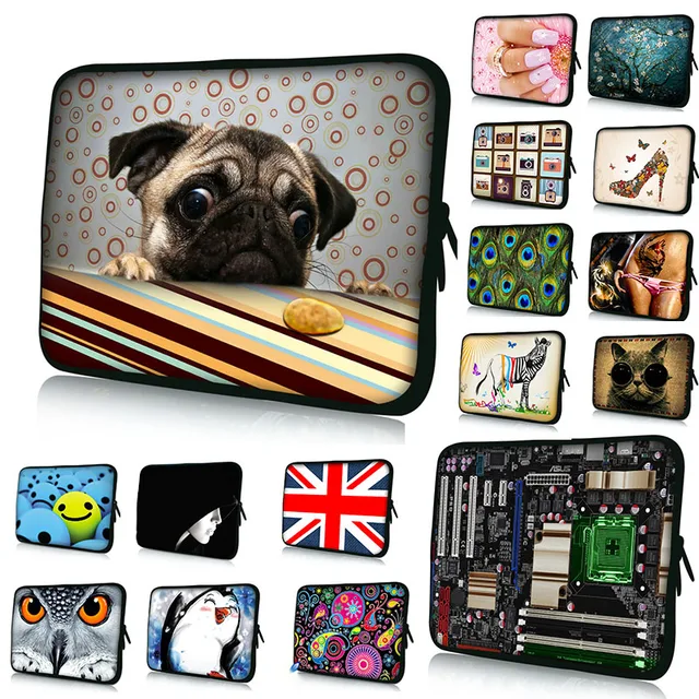 Best Price Prints Laptop Sleeve Tablet Case for 10"11.6"12 " 13"13.3" 14" 14.1"15"15.4"15.6"17"17.4" Clutch Handle Bag Notebook Handbag 