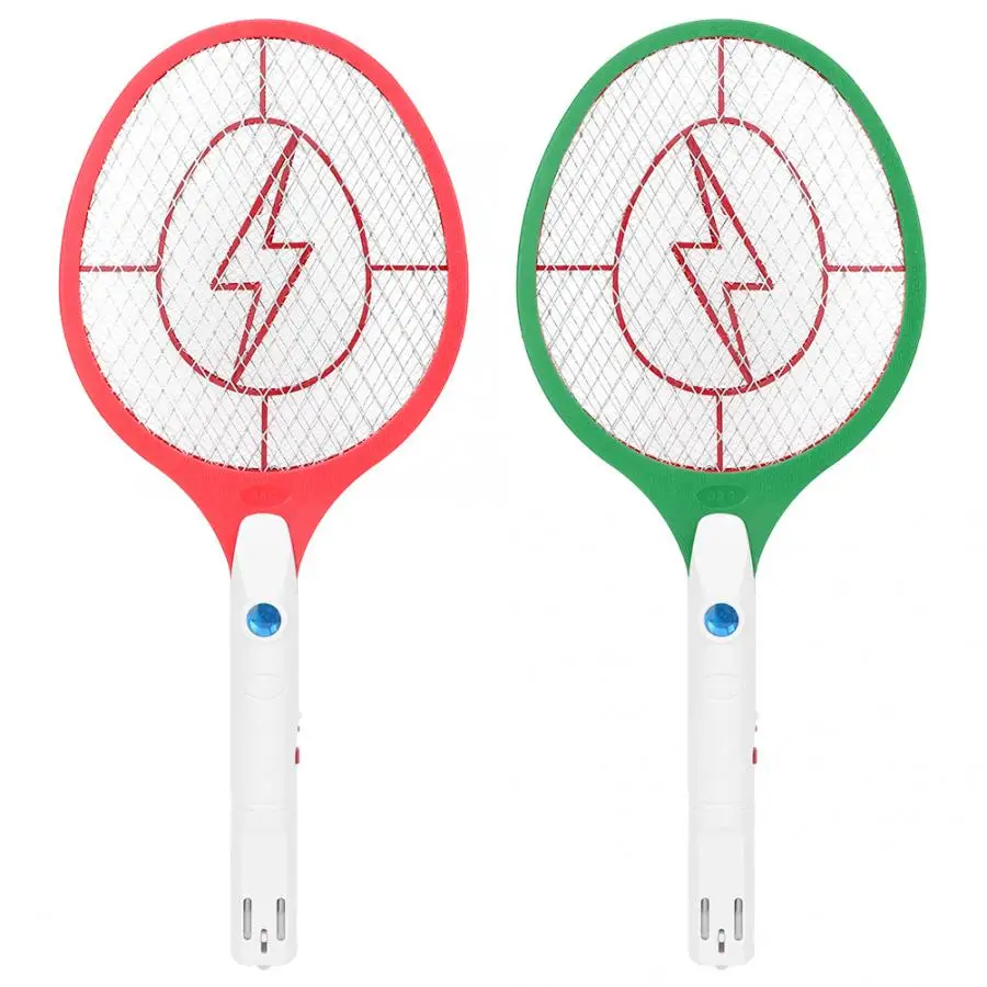

220V EU Plug Usb Kkiller Electric Bug Zapper Swatter Racket Rechargeable Mosquito Fly Killer