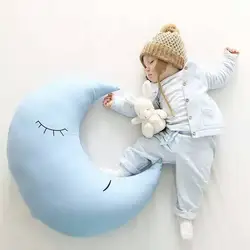 Украшение детской комнаты Moon подушка для младенца Подушка в стиле аниме фотографии Room Decor позирует Подушка Новорожденные Грудное