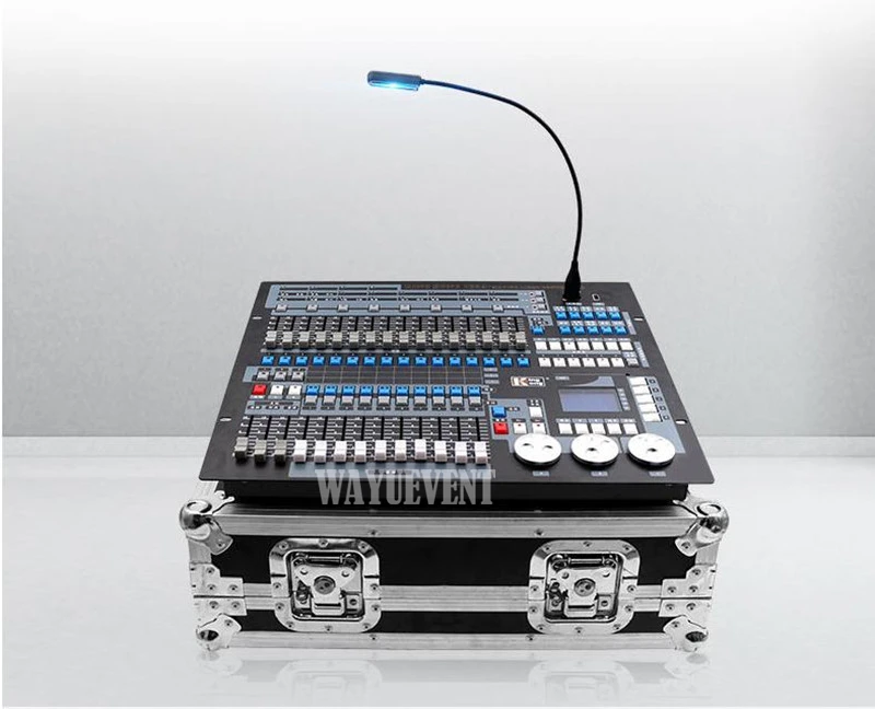 

Dj equipment King kong 1024 dmx controller moving head lighting console dmx512 computer stage lights controller with flight case