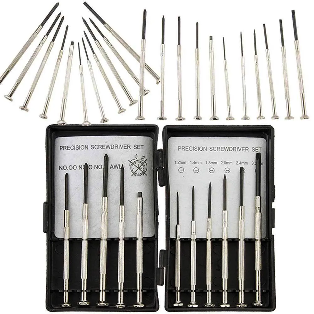 

11Pcs Portable Screwdriver set Hand Tool Repair Kit for Eyeglasses Laptop Watch