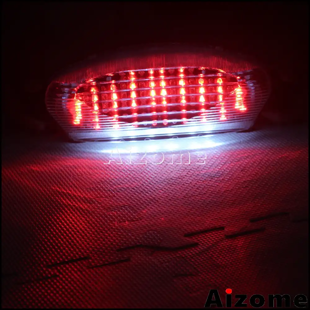 LED Feu arrière fumè clignotant intégré tail light Honda 97-05 VTR 1000//1000F
