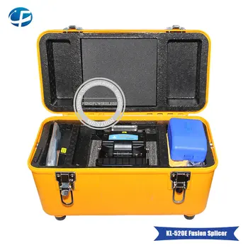 

Free shipping Original New KL-520E FTTH Optical Fiber Fusion Splicer 3.5 inch color LCD Single Fiber Fusion Splicer
