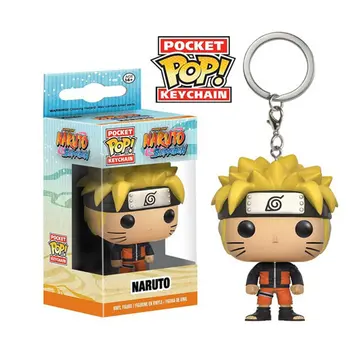

FUNKO POP NARUTO brinquedos Collection keychain pvc Action Figure Model toys for children birthday Gift