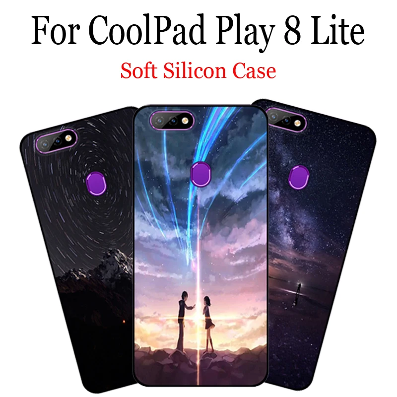 Мягкий чехол накладка для CoolPad Play 8 Lite мягкий силиконовый из ТПУ Lite|Бамперы| |