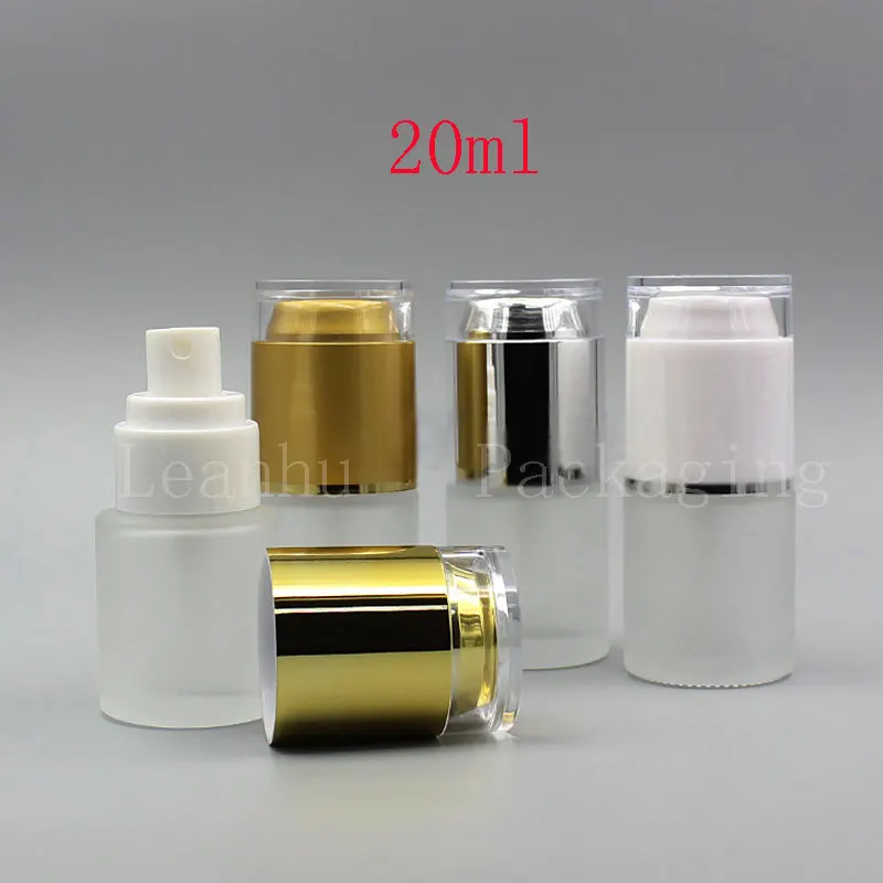 Download Empty Frosted Glass Cosmetic Packaging Bottle,20CC Makeup ...