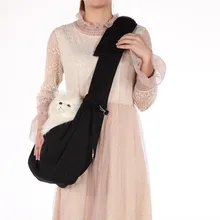 Hands-Free Двусторонняя маленькая сумка для собак кошка слинг переноска сумка дорожная сумка-тоут слинг мягкая классическая решетка Регулируемая сумка