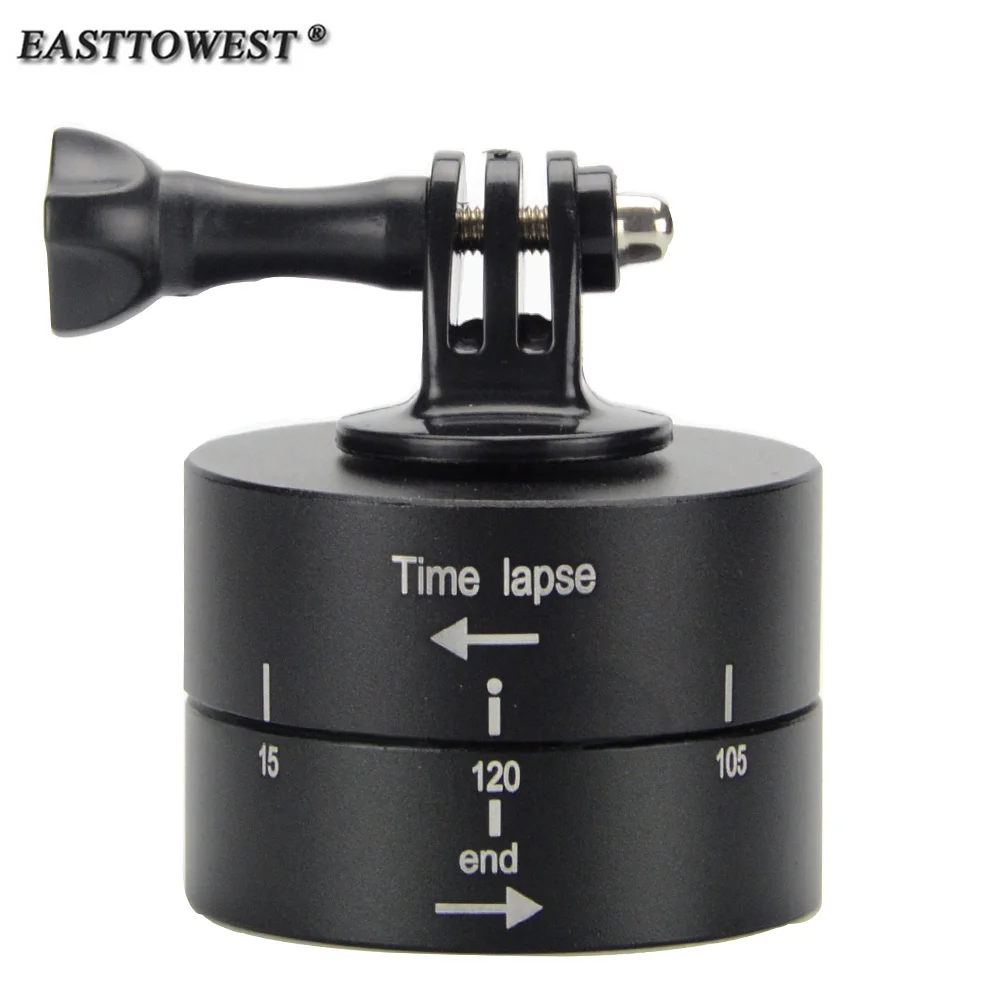 

Easttowest GoPro Accessories 120 Minutes Panning Rotating Time Lapse PANORAMA for Go Pro Hero 7 6 5 xiaoyi DSLR DJI Osmo Action