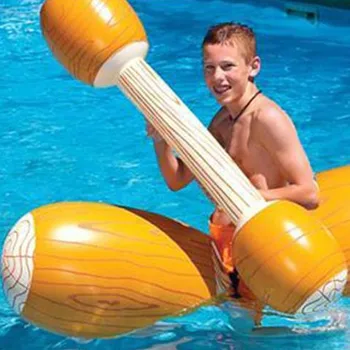 

Water Entertainment Game Toy Inflatable Float Raft Chair Stick Swimming Games Kit EDF88