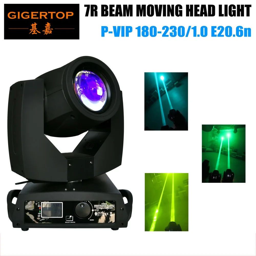 

TIPTOP Stage Effect LED Lights Os-ram Bulb 230W Sharpy 7R Beam Moving Head Light 16 Prism Frost Lens DMX 16CH 90V-240V