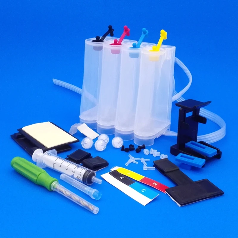 4 color CISS ink tank Universal used all cartridge 300 301 61 60 inkjet Continuous Ink Supply