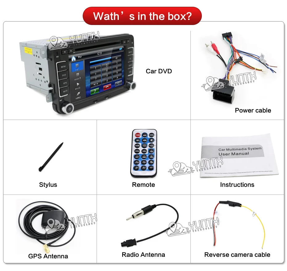 Discount 2Din GPS Navi Universal Car DVD Playe for VW TIGUAN GOLF POLO PASSAT JETTA TOURAN CADDY WITH USB/SD HD TV Radio car pc 4