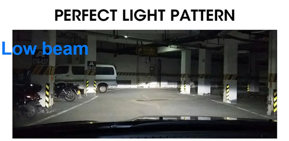 05 2Pcs H7 LED Car Headlights Bulb Kit With Philips Chip 50W 8000lm Auto Fog Light Lamp 6500K 12V Led Automotive Headlamps