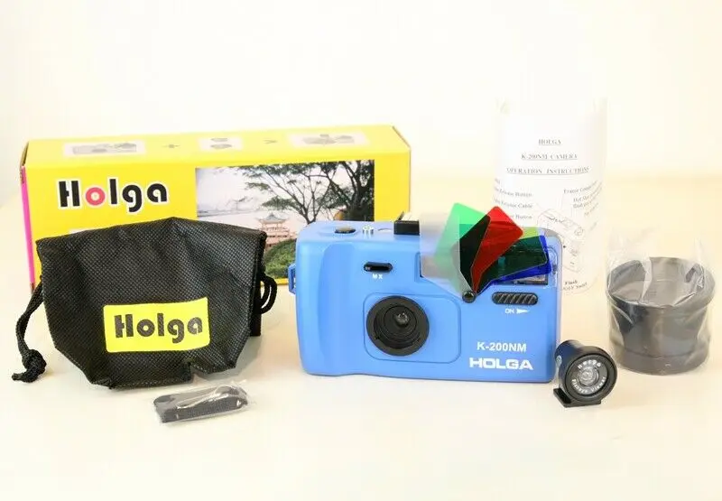 

Holga K200NM K200 NM 35mm 135mm Fisheye Lens Color Flash lomography Film Camera