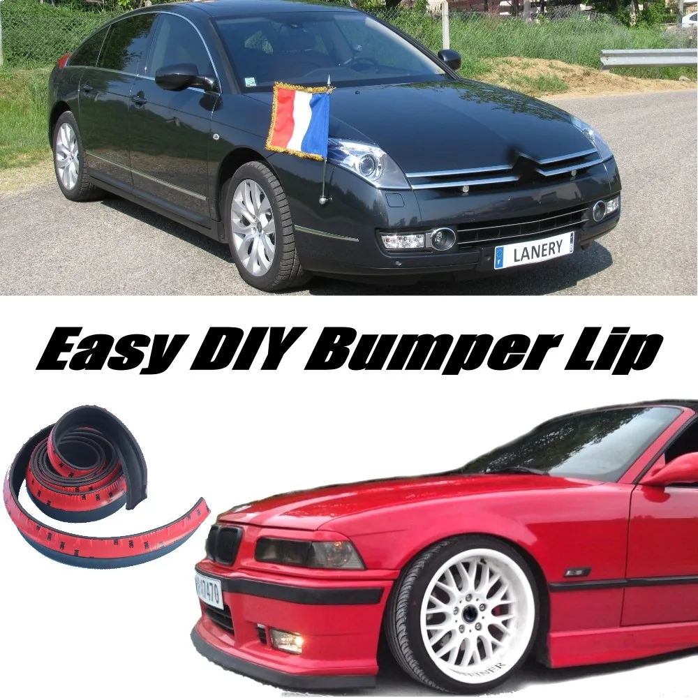EPMD Bumper Lip Splitter Scoops Car tuning Body Kit For Citroen C7  C Crosser
