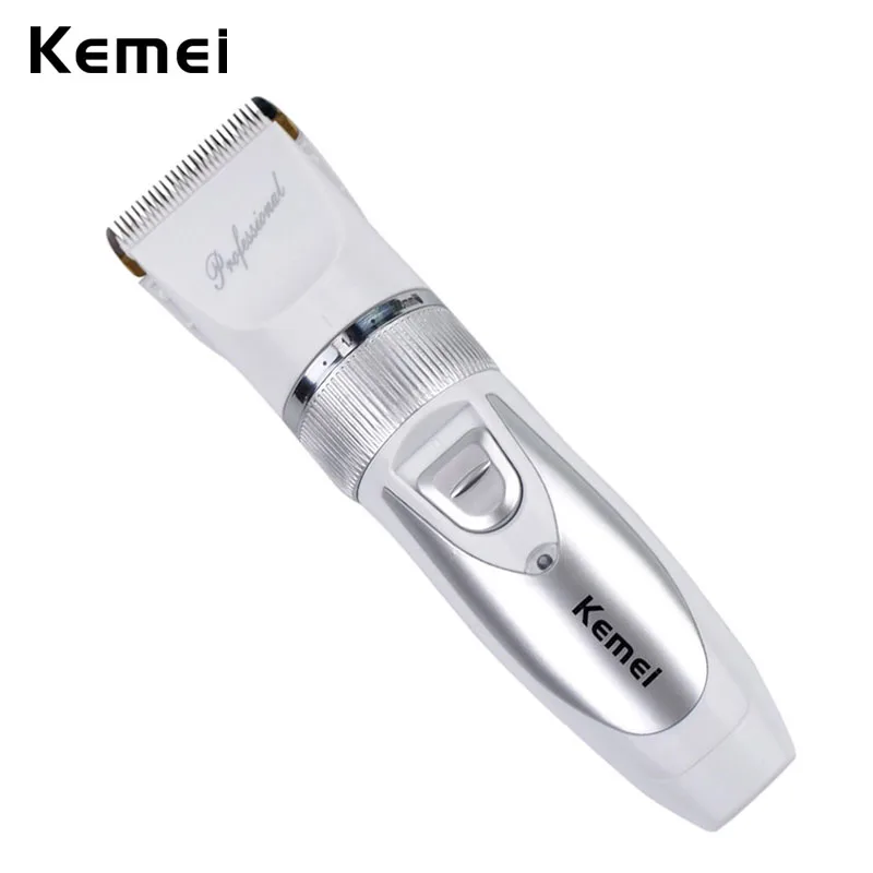 110 V-220 V включает аккумулятор титановое лезвие Kemei профессиональный триммер для волос электрическая машинка для стрижки волос стрижка-P49