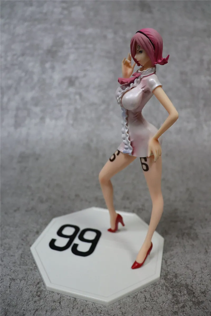 One Piece Figures Toys Anime Sanji's Sister Vinsmoke Reiju PVC Action Figuras Model Dolls Brinquedos Gift 22cm (3)