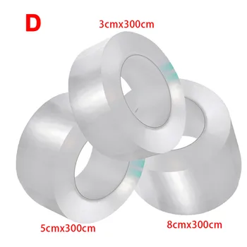 

Bathroom Kitchen Mildewproof Waterproof Acrylic Transparent Tape Sink Gap Toilet Corner Line Seal Strip Sticker 3 size d90702