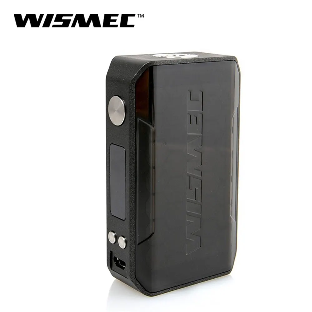 Оригинальный бокс мод WISMEC SINUOUS V200 TC 200 Вт питание от двойной батареи 18650