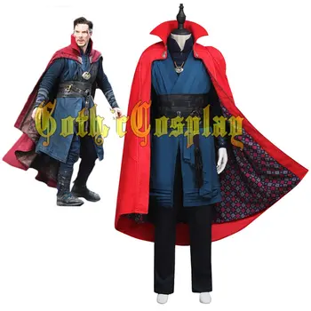 

Doctor Strange Dr.Strange Steve Superhero Battle Christmas Outfit Cosplay Costume For Adult