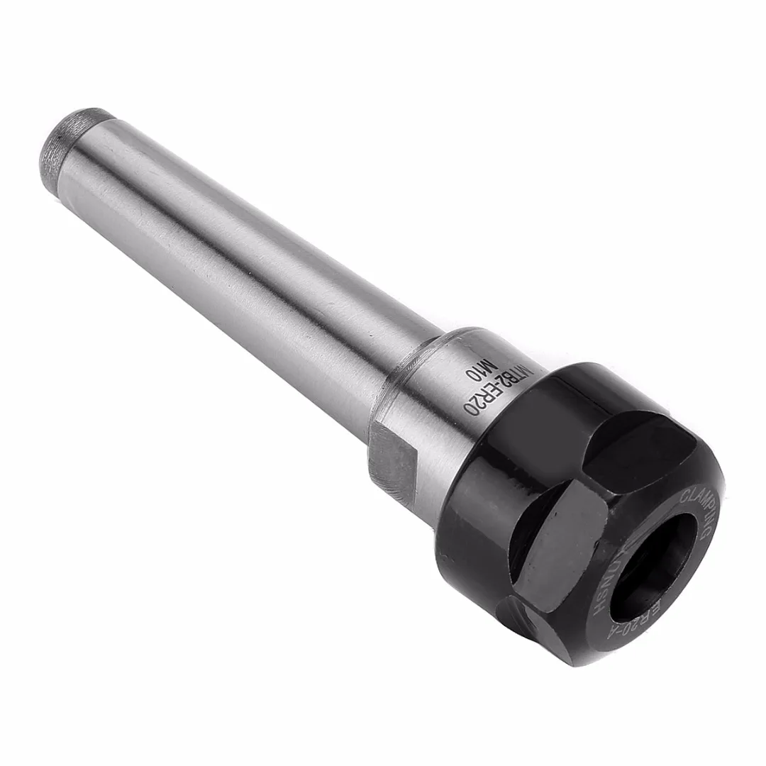 

1pc M10 Drawbar ER20 MT2 Steel Material Collet Chuck Holder 1-13mm Clamping Diameter Range For CNC Milling Lathe
