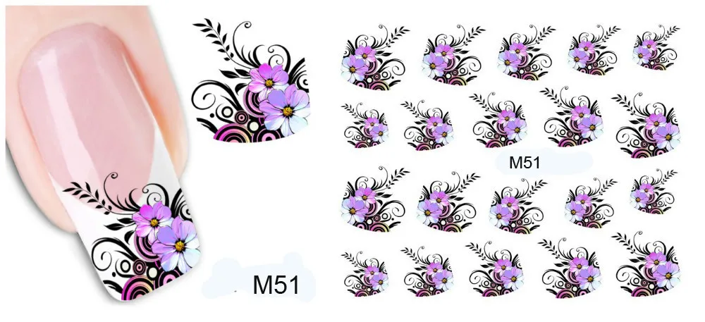 New-Arrival-Water-Transfer-Nail-Art-Stickers-Decal-Beauty-