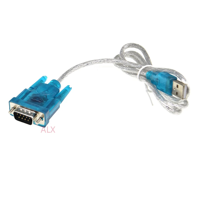 

usb to rs232 Serial Port 9 Pin DB9 cable usb to com adapter converter hl-340 computer db9 male cable